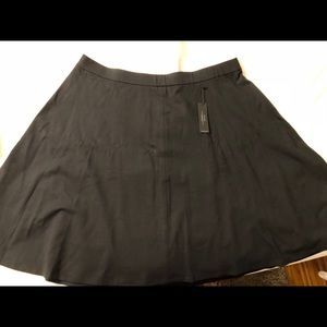 Black ponte style skirt